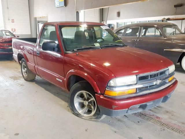 1GCCS14H438261196 - 2003 CHEVROLET S TRUCK S1 RED photo 1