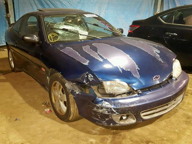 1G1JF12T117107642 - 2001 CHEVROLET CAVALIER Z BLUE photo 1