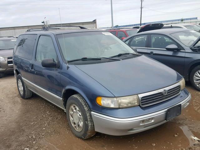 4M2ZV1111WDJ22531 - 1998 MERCURY VILLAGER BLUE photo 1