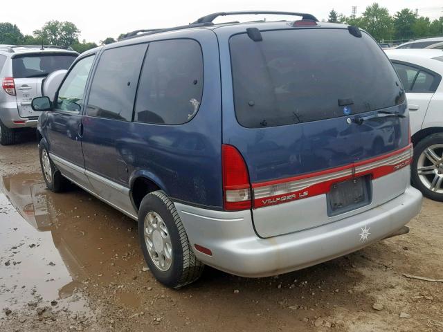 4M2ZV1111WDJ22531 - 1998 MERCURY VILLAGER BLUE photo 3