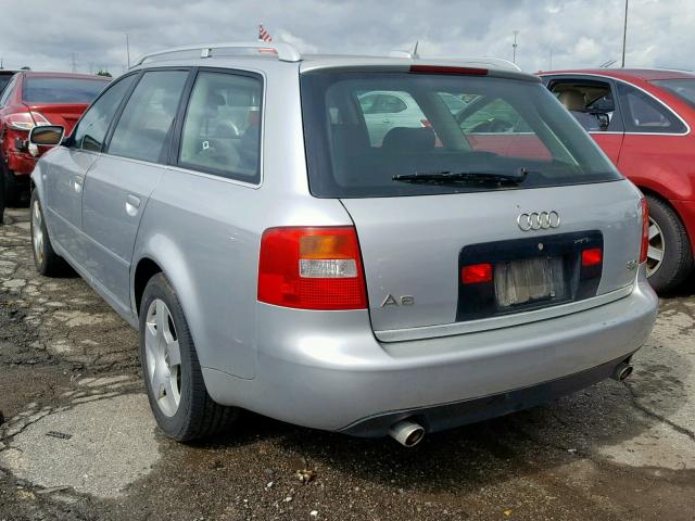 WAUVT54B84N104358 - 2004 AUDI A6 3.0 AVA SILVER photo 3