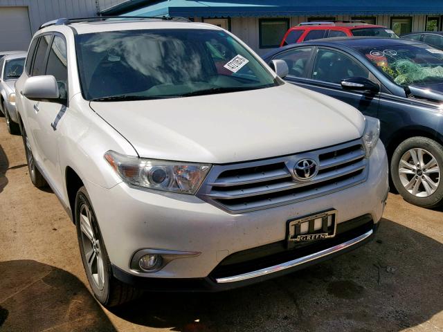 5TDYK3EH6CS059293 - 2012 TOYOTA HIGHLANDER WHITE photo 1