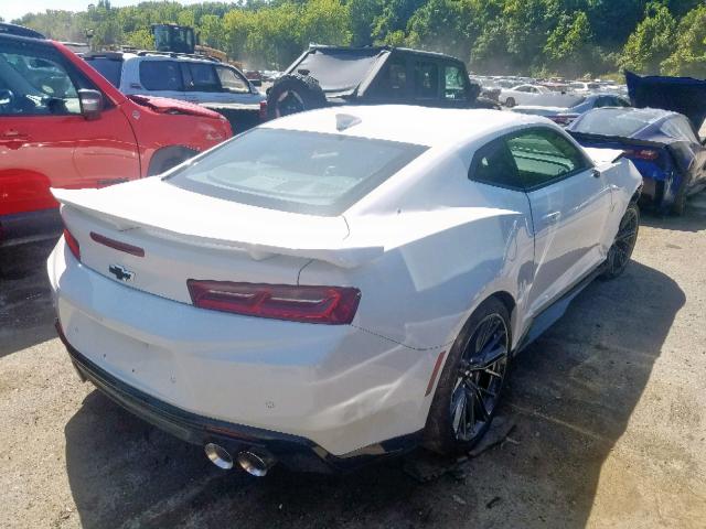 1G1FJ1R69H0212260 - 2017 CHEVROLET CAMARO ZL1 WHITE photo 4