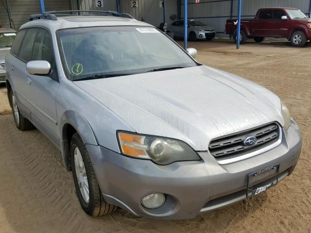 4S4BP62C757386974 - 2005 SUBARU LEGACY OUT SILVER photo 1