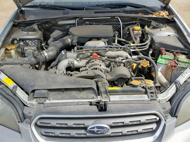 4S4BP62C757386974 - 2005 SUBARU LEGACY OUT SILVER photo 7