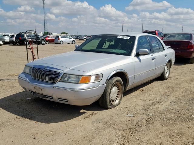 2MEFM75W3YX664728 - 2000 MERCURY GRAND MARQ GRAY photo 2