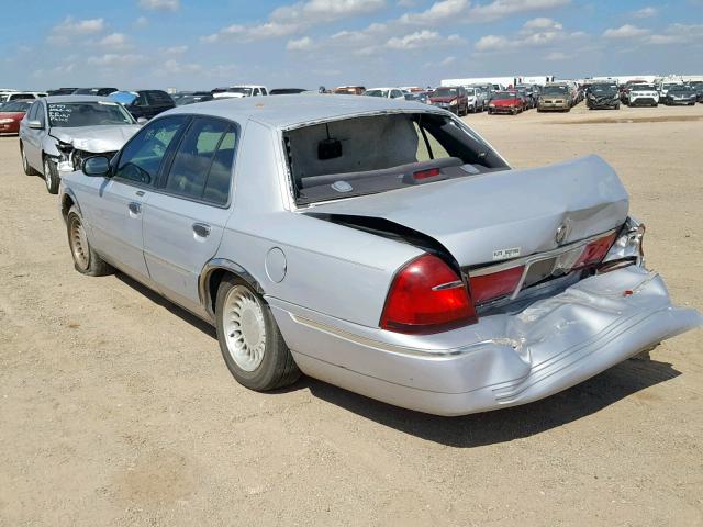 2MEFM75W3YX664728 - 2000 MERCURY GRAND MARQ GRAY photo 3