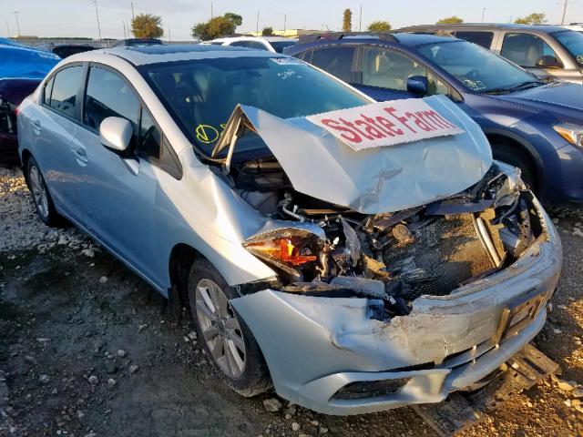 2HGFB2F92CH520238 - 2012 HONDA CIVIC EXL 蓝色 照片 1