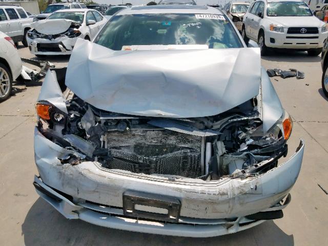 2HGFB2F92CH520238 - 2012 HONDA CIVIC EXL 蓝色 照片 7