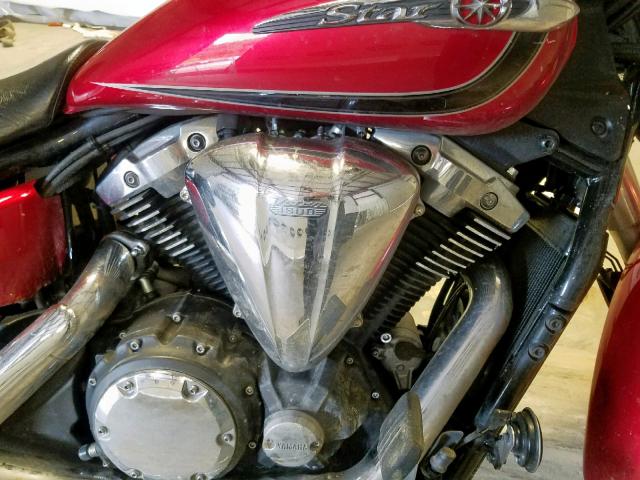 JYAVP32E1DA002069 - 2013 YAMAHA XVS1300 CT RED photo 7