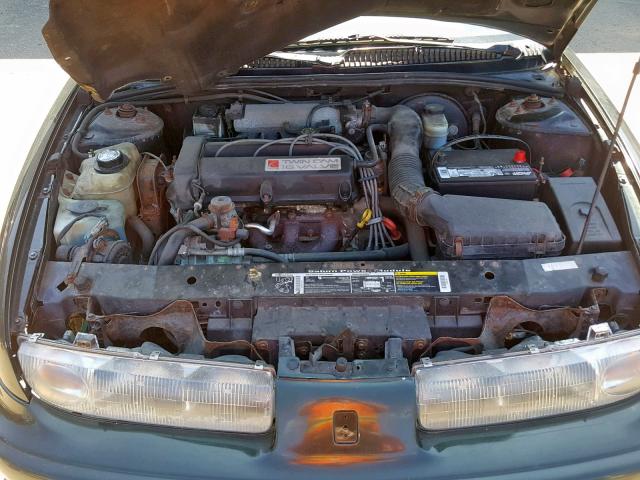 1G8ZK5274XZ333830 - 1999 SATURN SL2 GREEN photo 7