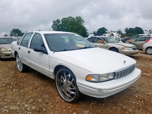 1G1BL52W3SR107498 - 1995 CHEVROLET CAPRICE CL WHITE photo 1