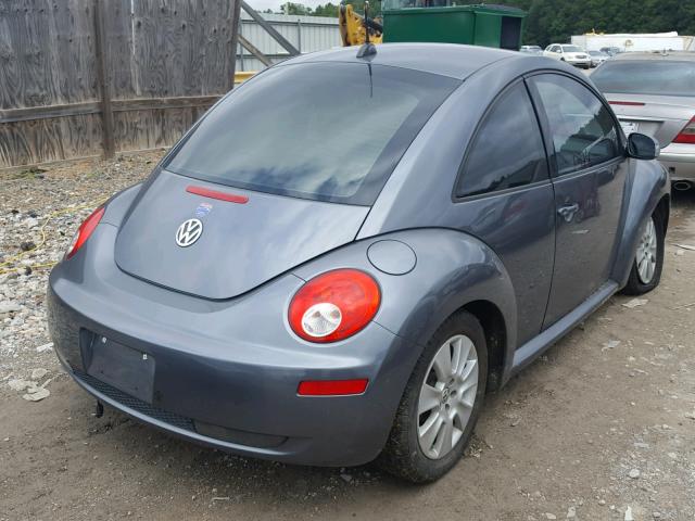 3VWRW31C38M506895 - 2008 VOLKSWAGEN NEW BEETLE GRAY photo 4