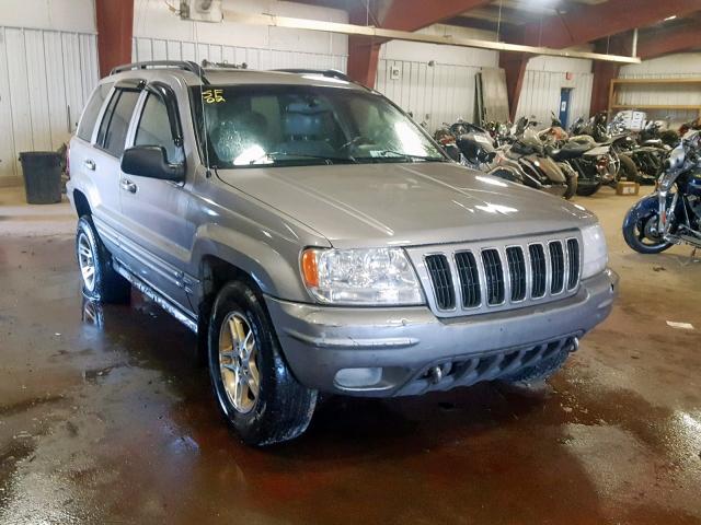 1J8GW68JX2C105474 - 2002 JEEP GRAND CHER GRAY photo 1