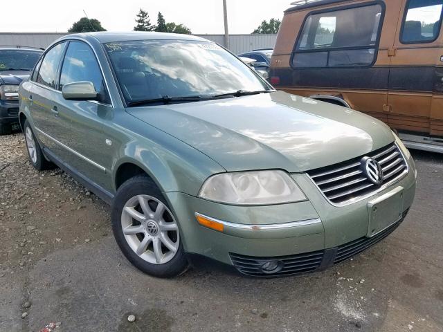 WVWPD63B64P104783 - 2004 VOLKSWAGEN PASSAT GLS GREEN photo 1