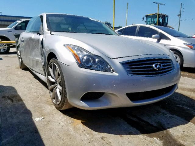 JNKCV66E89M720851 - 2009 INFINITI G37 BASE SILVER photo 1