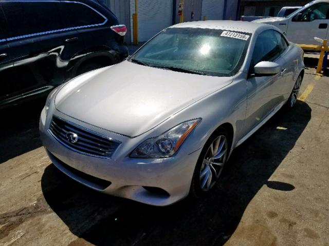 JNKCV66E89M720851 - 2009 INFINITI G37 BASE SILVER photo 2