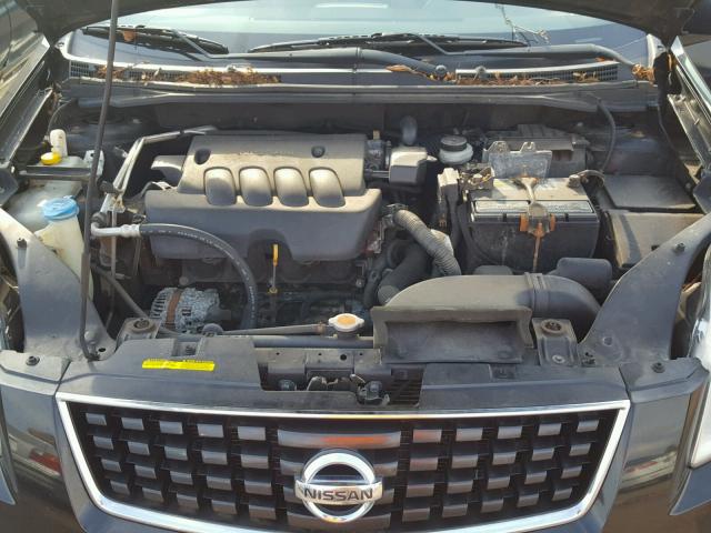 3N1AB61E59L695297 - 2009 NISSAN SENTRA 2.0 BLACK photo 7