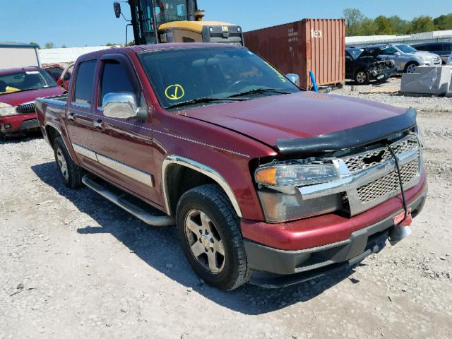 1GCDSCDE5A8100939 - 2010 CHEVROLET COLORADO L MAROON photo 1