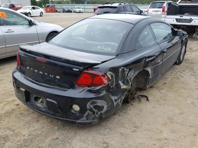 4B3AG42G35E008847 - 2005 DODGE STRATUS SX BLACK photo 4