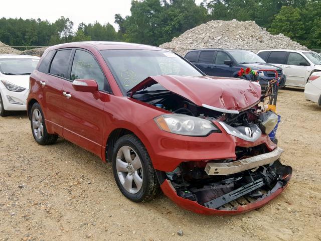 5J8TB18577A019826 - 2007 ACURA RDX TECHNO RED photo 1