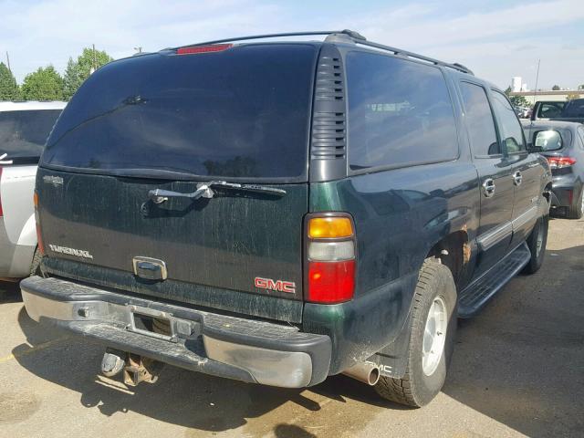 1GKFK16Z54J310715 - 2004 GMC YUKON XL K GREEN photo 4