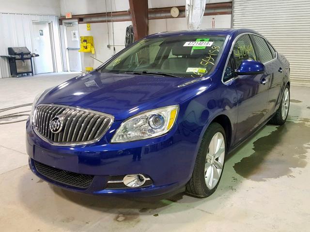 1G4PR5SK3E4141348 - 2014 BUICK VERANO CON BLUE photo 2