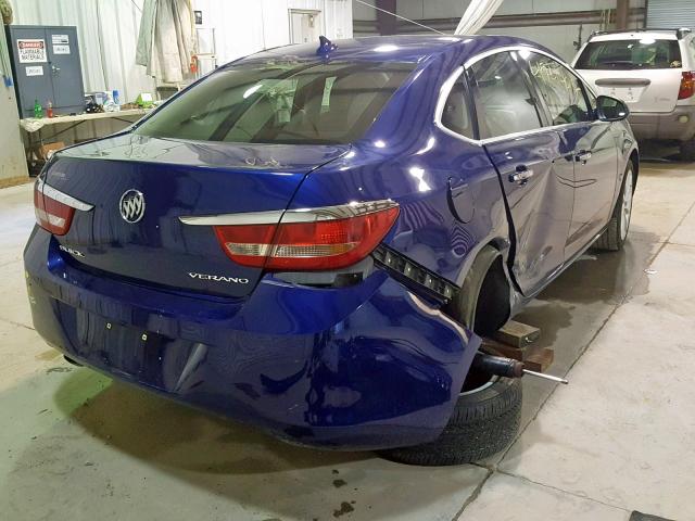 1G4PR5SK3E4141348 - 2014 BUICK VERANO CON BLUE photo 4