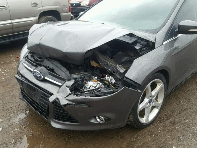 1FADP3N22DL143566 - 2013 FORD FOCUS TITA GRAY photo 9