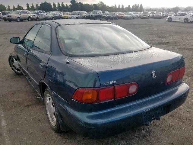 JH4DB7561TS002817 - 1996 ACURA INTEGRA SE GREEN photo 3