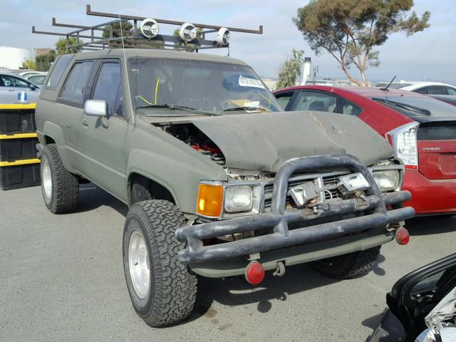 JT4RN62S3H0166471 - 1987 TOYOTA 4RUNNER RN GREEN photo 1