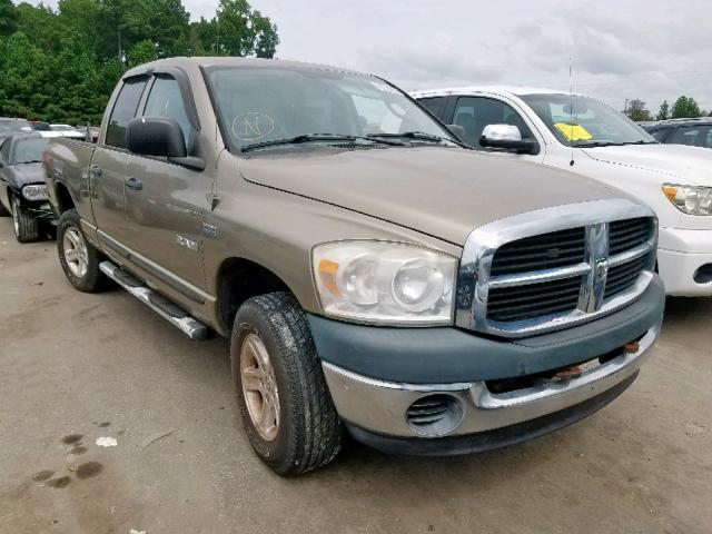 1D7HU18248J207229 - 2008 DODGE RAM 1500 S BEIGE photo 1