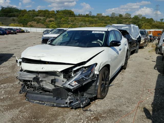 1N4AA6AP0JC372170 - 2018 NISSAN MAXIMA 3.5 WHITE photo 2