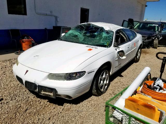 1G2WJ52K4VF260848 - 1997 PONTIAC GRAND PRIX WHITE photo 2