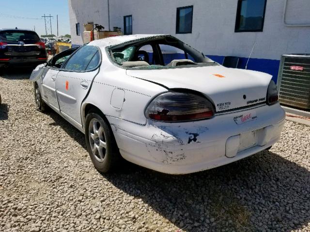 1G2WJ52K4VF260848 - 1997 PONTIAC GRAND PRIX WHITE photo 3