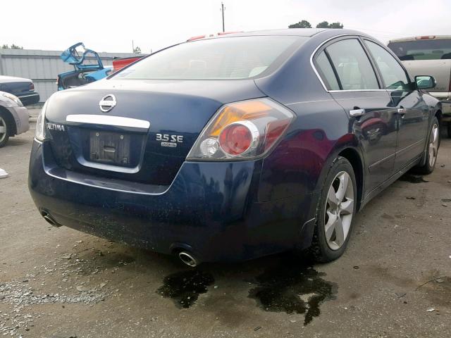 1N4BL21E87C161409 - 2007 NISSAN ALTIMA 3.5 BLUE photo 4