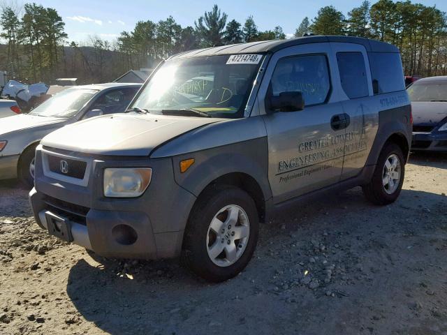 5J6YH28553L010978 - 2003 HONDA ELEMENT EX SILVER photo 2