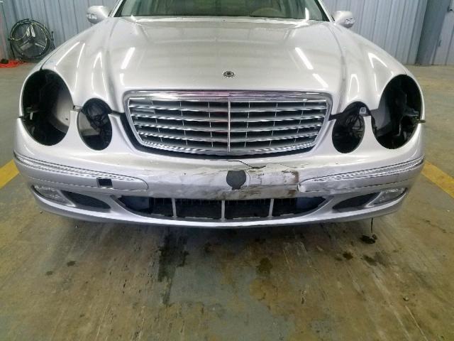 WDBUF65J03A131544 - 2003 MERCEDES-BENZ E 320 SILVER photo 9