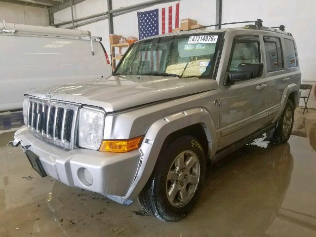 1J8HG582X6C318533 - 2006 JEEP COMMANDER ვერცხლისფერი ფოტო 2