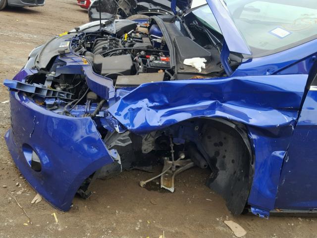 1FADP3N2XEL253914 - 2014 FORD FOCUS TITA BLUE photo 9