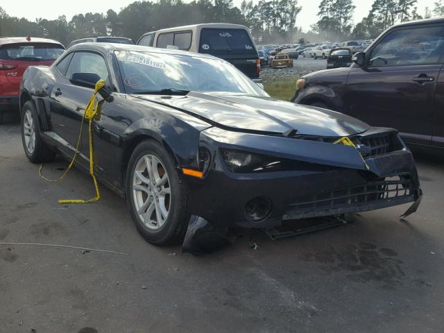 2G1FA1E30D9226334 - 2013 CHEVROLET CAMARO LS BLACK photo 1