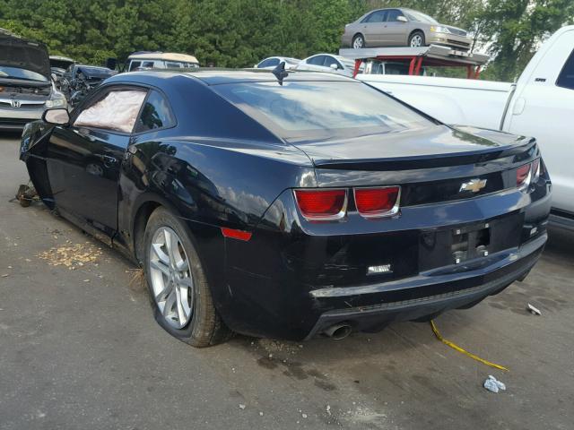 2G1FA1E30D9226334 - 2013 CHEVROLET CAMARO LS BLACK photo 3