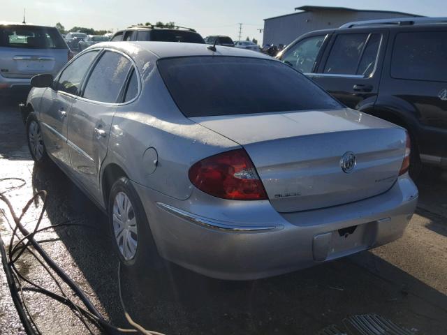 2G4WC582381182650 - 2008 BUICK LACROSSE C SILVER photo 3