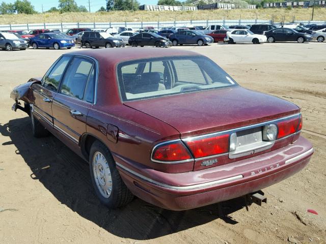 1G4HR52KXWH491364 - 1998 BUICK LESABRE LI MAROON photo 3