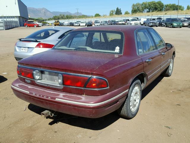 1G4HR52KXWH491364 - 1998 BUICK LESABRE LI MAROON photo 4