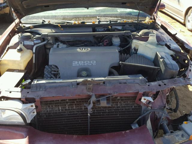 1G4HR52KXWH491364 - 1998 BUICK LESABRE LI MAROON photo 7