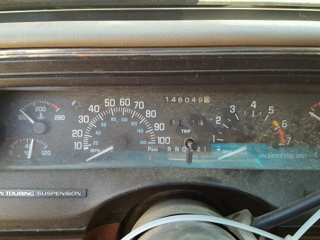 1G4HR52KXWH491364 - 1998 BUICK LESABRE LI MAROON photo 8