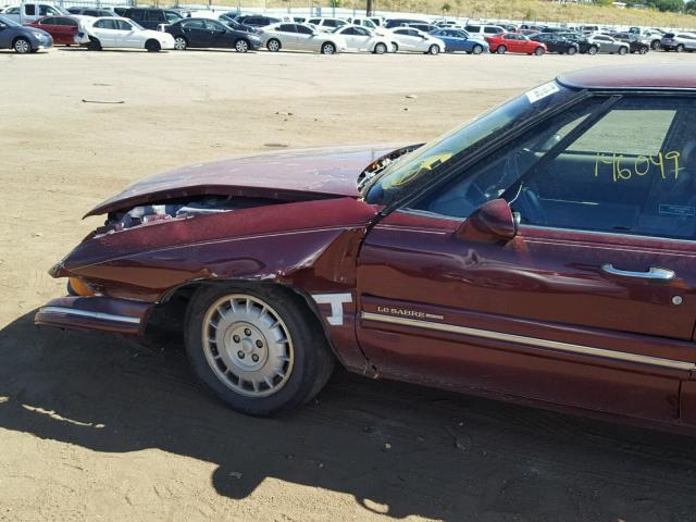 1G4HR52KXWH491364 - 1998 BUICK LESABRE LI MAROON photo 9