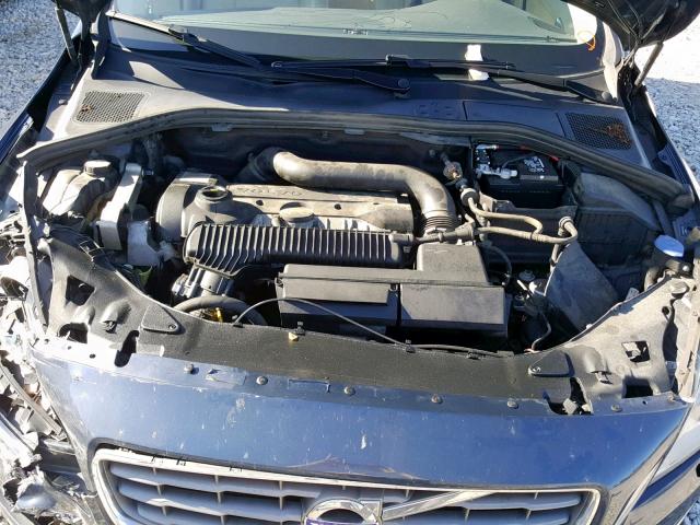 YV1622FS6C2117559 - 2012 VOLVO S60 T5 BLUE photo 7