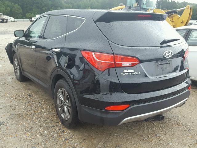 5XYZU3LB4DG097651 - 2013 HYUNDAI SANTA FE S BLACK photo 3